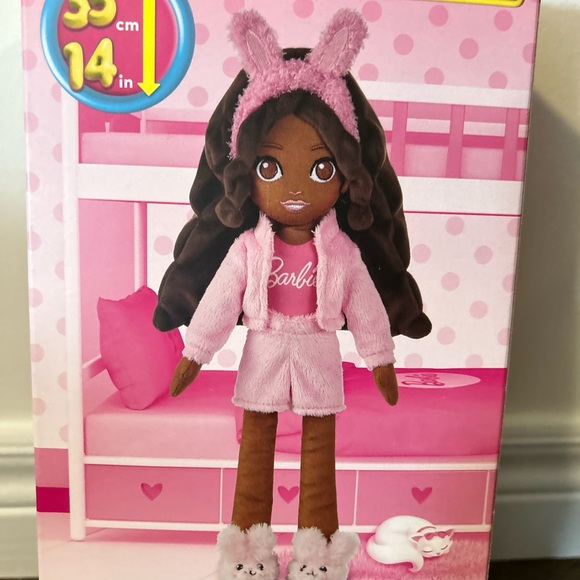 Barbie Sweet Dreams plush Doll in Pink Pajamas - Picture 4 of 7